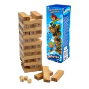 Деревянная игрушка Башня. Высотка (25см) Арт. ИД-0373
