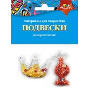 Подвески декоративные «Корона и конфетка» 2шт. С3535-08
