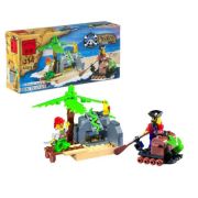 Конструктор Enlighten 314 «Пиратский клад» в коробке 19.0х9.5х4.5 см, 314 деталей