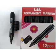 Маркер черный L&L 508021 кругл. нак 4,5мм, длина 136мм