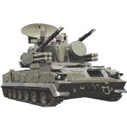 Вырубная фигурка М-15755 Военная техника. ЗРПК «Тунгуска-М1»
