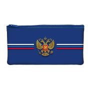 Пенал на молнии NPk_63185 «Я люблю Россию» 20*11 см