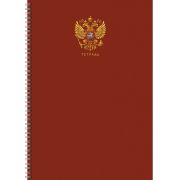 Тетрадь А4 на гребне 80л. лин. ТС4805027 Государственный символ