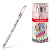 Ручка шарик. ErichKrause® ColorTouch® Flora, цвет чернил синий
