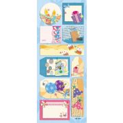 Наклейки Тисненые Fun Kingdom 12,5*34см EMS-1007 A
